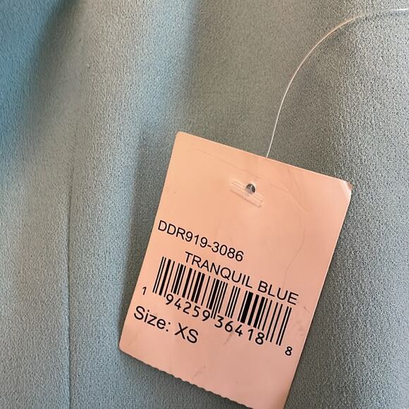 Dress The Population Light Blue Sleeveless Dress XS NWT - Picture 6 of 7